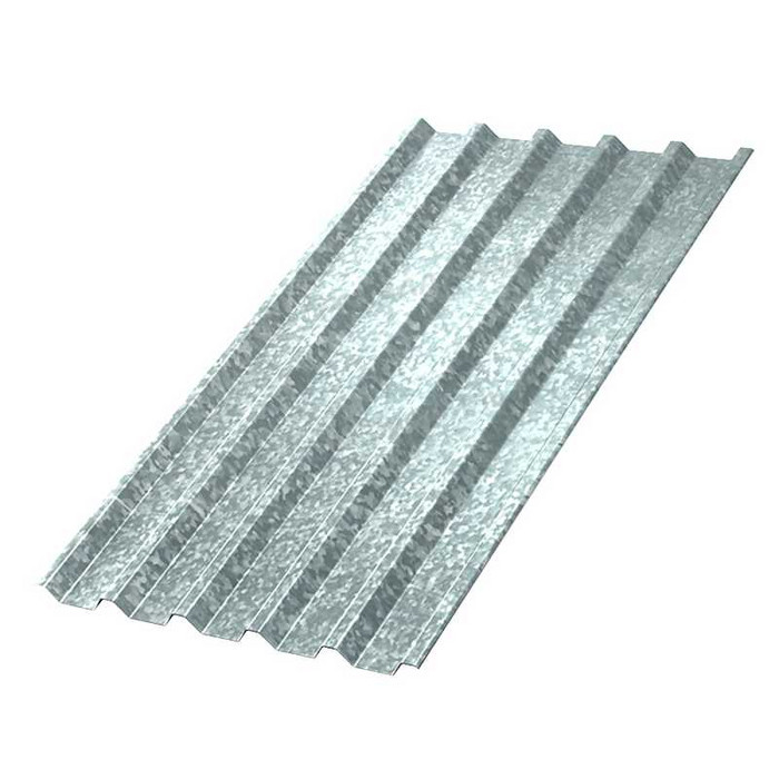 Профлист Металл Профиль 0,8 Цинк Бесцветный